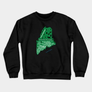 Breweries of Maine Crewneck Sweatshirt